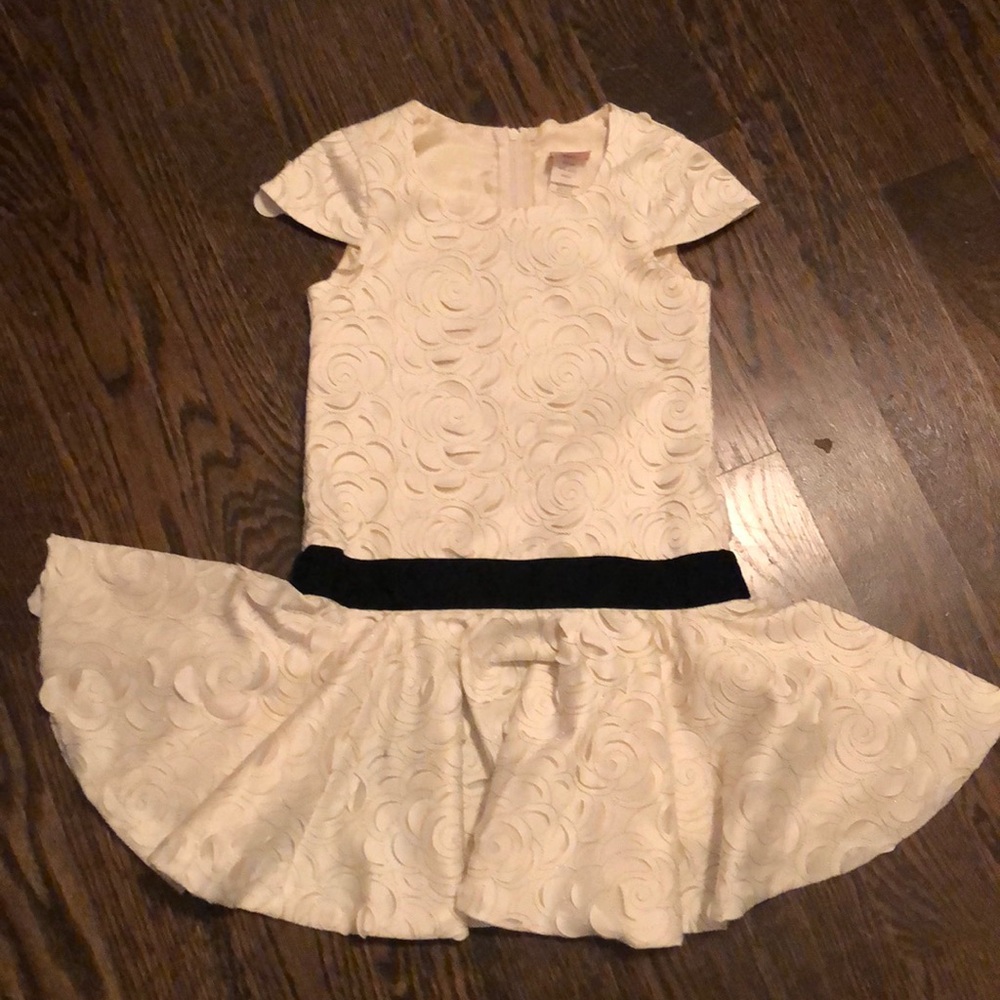 Purr Fect Ivory Floral Dress